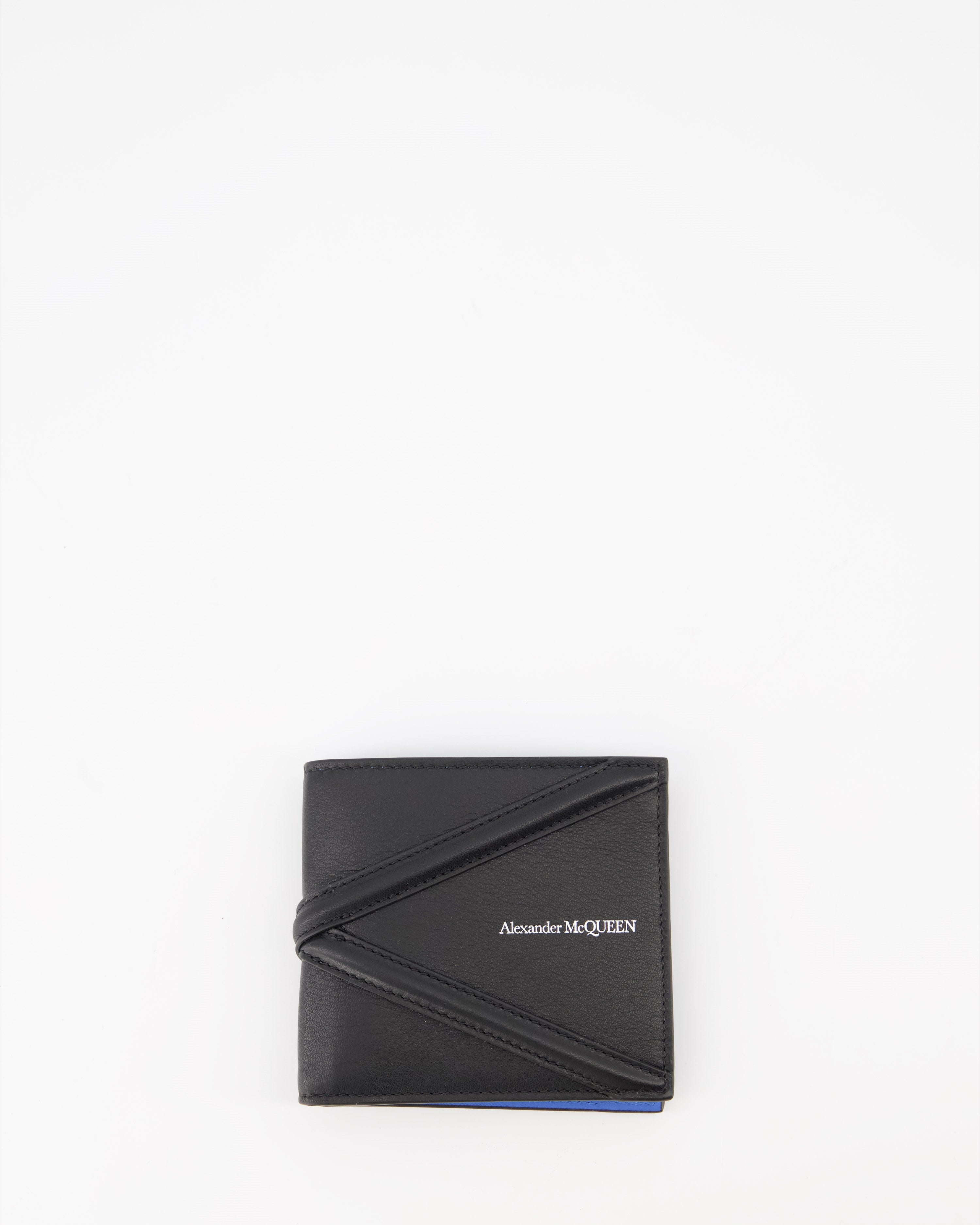 Small leather goods Harness wallet Alexander McQueen Black Man