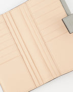 Pequeños artículos de cuero Portefeuille continental Fendi Gris Femme