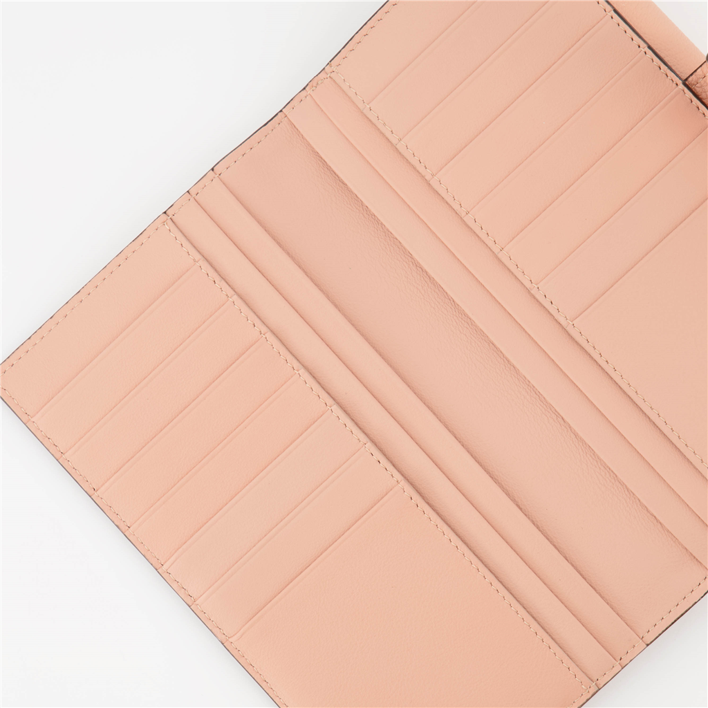 Small leather goods Continental Portfolio Fendi Pink Women
