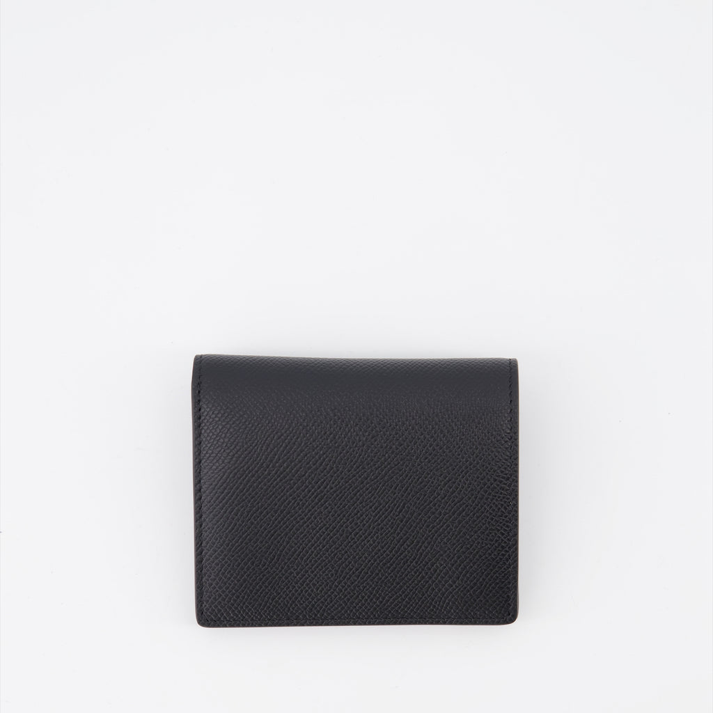 Kleine lederwaren Portefeuille Signature compact Maison Margiela pour Femme Noir Maison Margiela Schwarz Femme