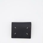 Kleine lederwaren Portefeuille Signature compact Maison Margiela pour Femme Noir Maison Margiela Schwarz Femme