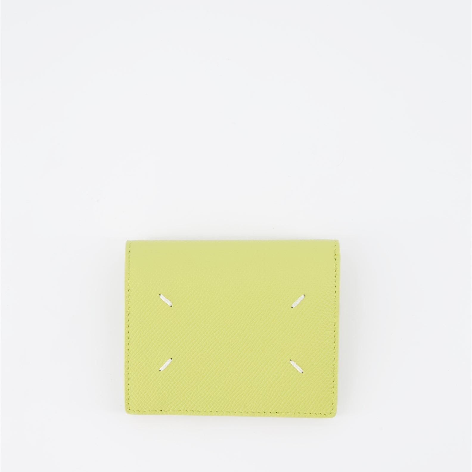 Small leather goods Compact Signature Wallet Maison Margiela Yellow Women