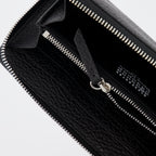 Kleine lederwaren Portefeuille Signature Maison Margiela Schwarz Unisex