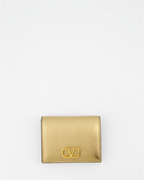 Small leather goods VLogo Wallet Valentino Garavani Gold Women