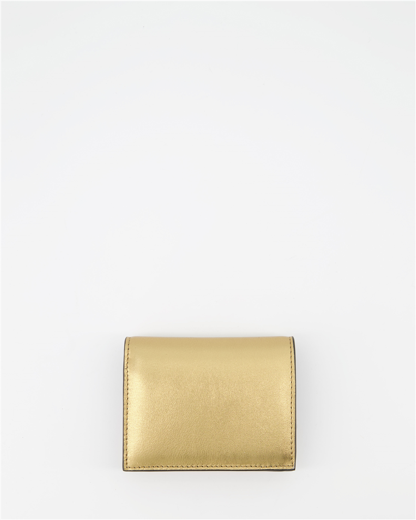Small leather goods VLogo Wallet Valentino Garavani Gold Women