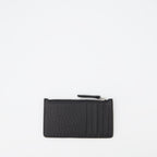 Kleine lederwaren Portemonnaie Signature Maison Margiela Schwarz Unisex