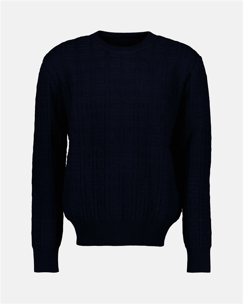 Maille Pull 4G Givenchy Bleu Homme
