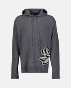 Moletons Pull Graff Chunky Off-White Cinza Homme