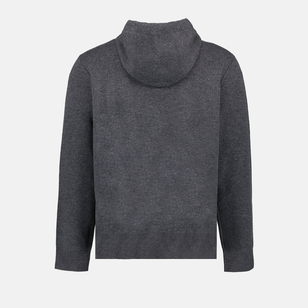 Sweatshirts Pull à capuche Burberry Gris Homme