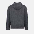 Sweatshirts Pull à capuche Burberry Gris Homme
