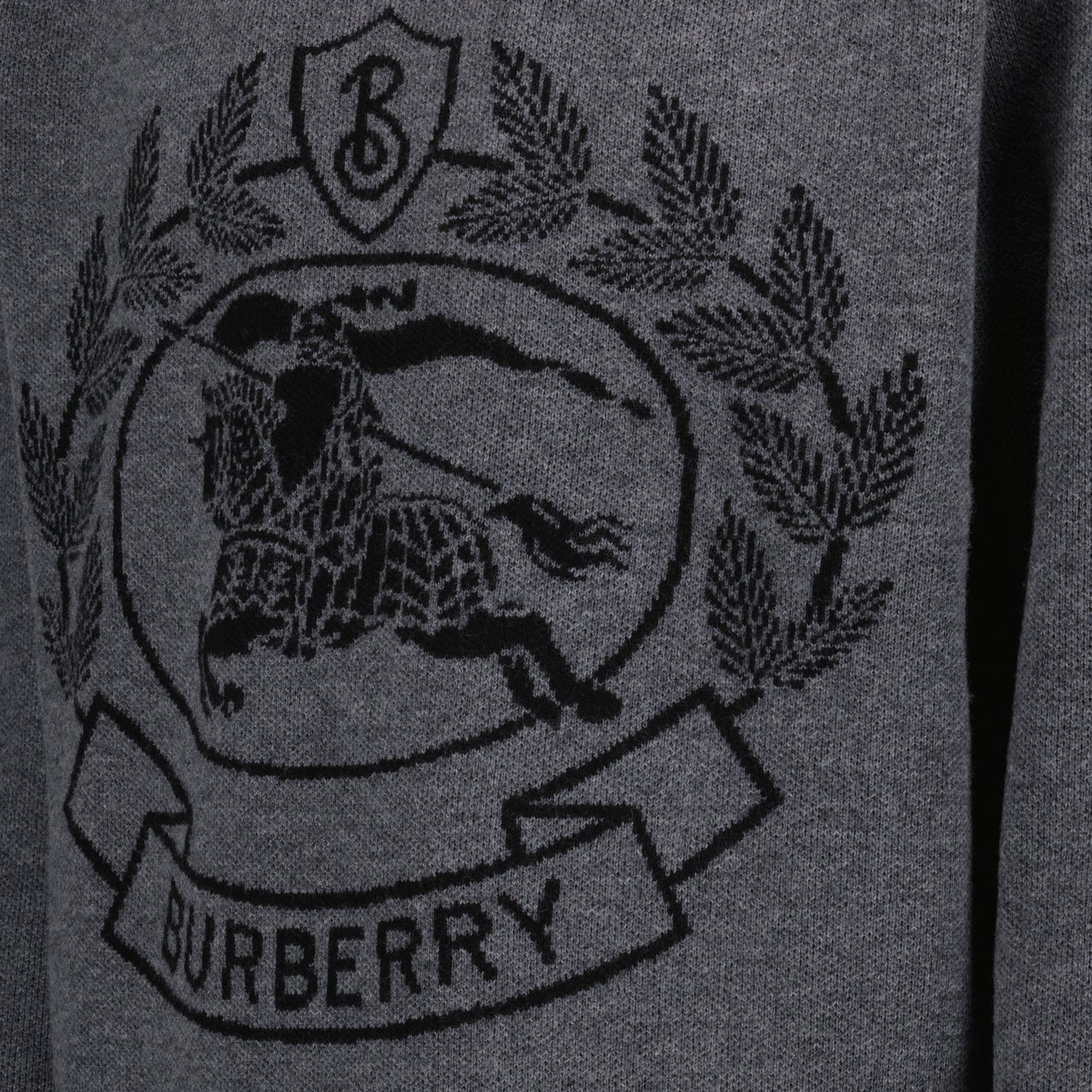 Sweatshirts Pull à capuche Burberry Gris Homme