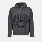 Sweatshirts Pull à capuche Burberry Gris Homme