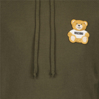 Sweatshirts Pull à capuche Teddy Moschino Vert Homme