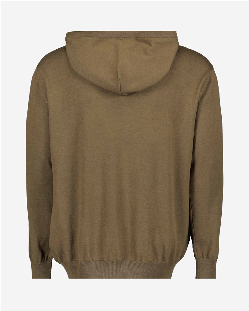 Sweatshirts Pull à capuche Teddy Moschino Vert Homme