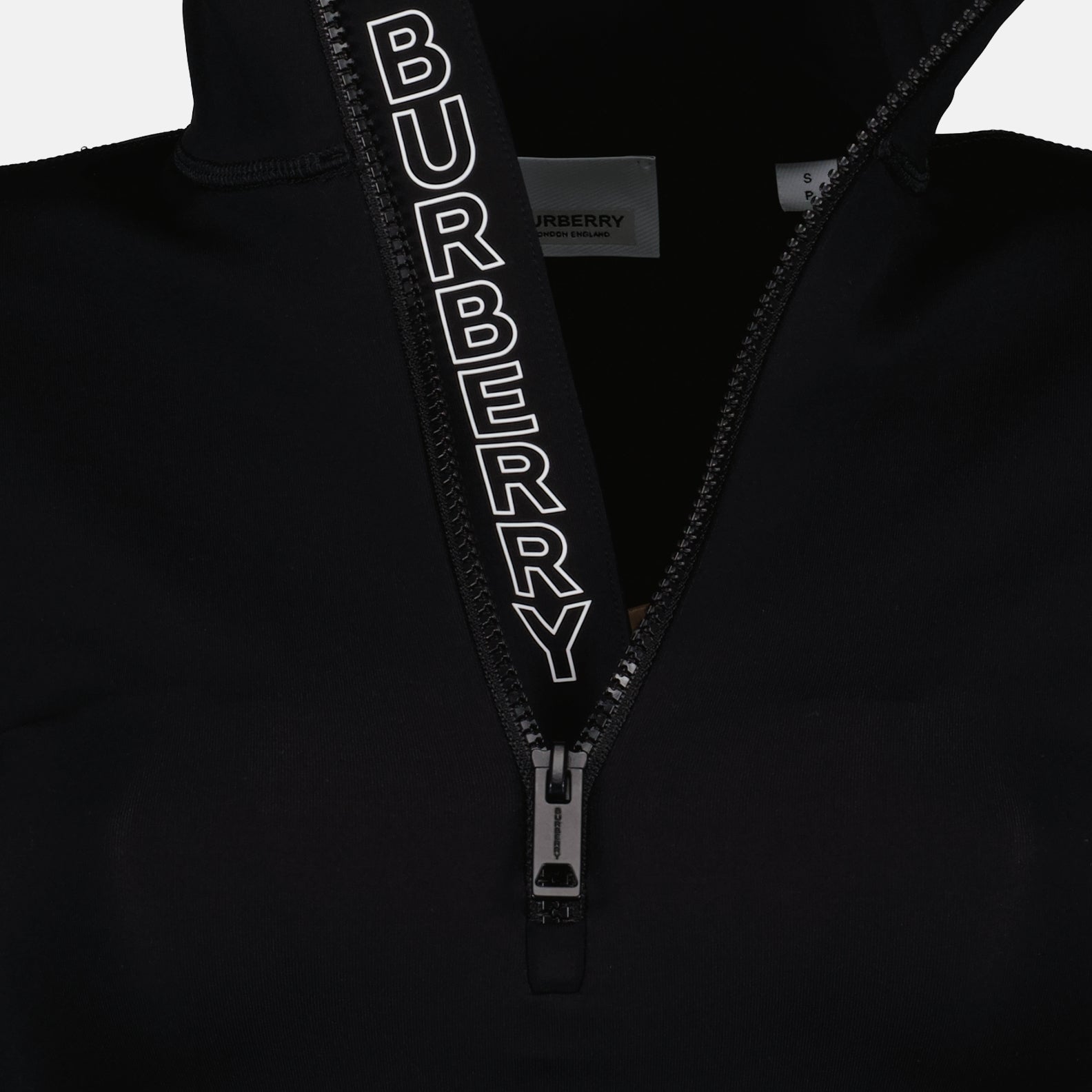 Maille Pull à col montant Burberry Noir Femme
