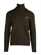 Maille Pull à col roulé Moncler Grenoble Vert Homme
