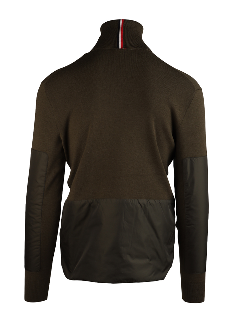 Maille Pull à col roulé Moncler Grenoble Vert Homme