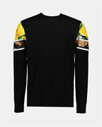 Maille Pull à fleurs Dolce & Gabbana Noir Homme