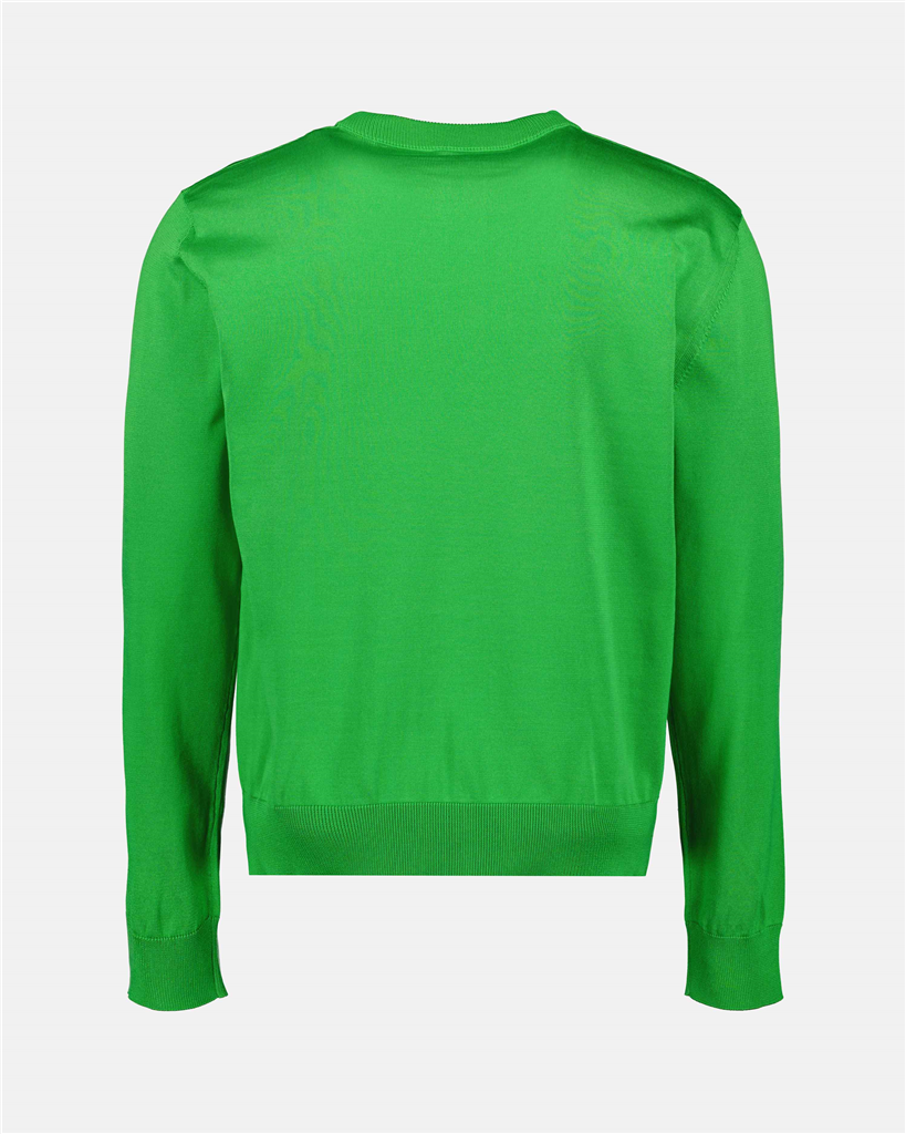 Maille Pull à imprimé roses Dolce & Gabbana Vert Homme