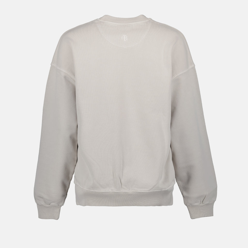 스웨트셔츠 Pull imprimé tigre Anine Bing 베이지 Femme