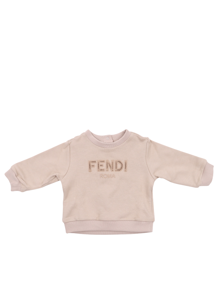 Vêtements Sweatshirt Fendi Roma Fendi Beige Enfants