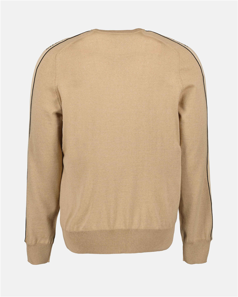 Maille Pull à logo Alexander McQueen Beige Homme