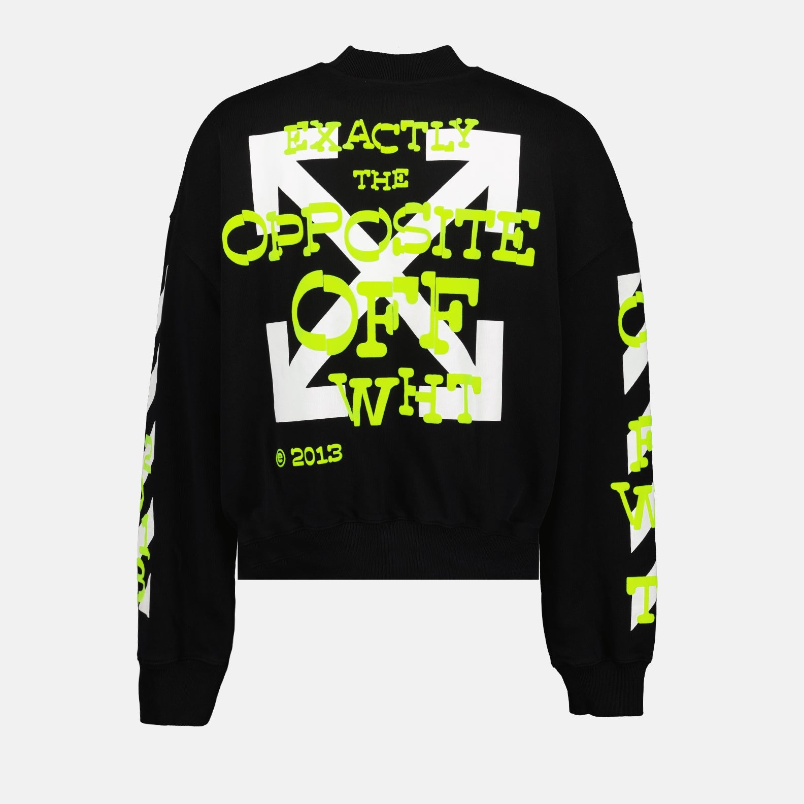Maille Pull à logo Off-White Noir Homme