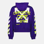 Sweatshirts Pull à logo Off-White Violet Homme