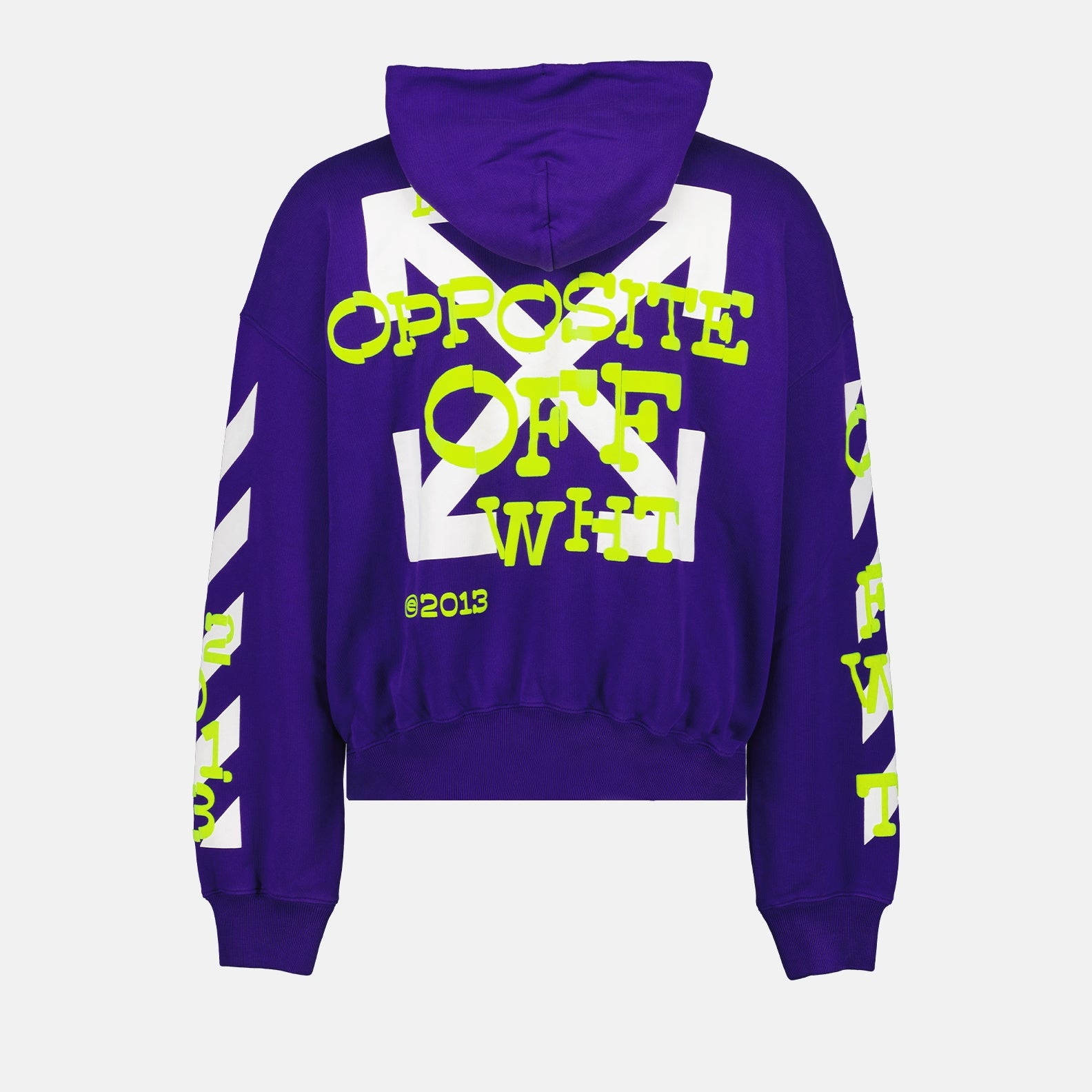 Sweatshirts Pull à logo Off-White Violet Homme