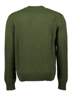 Maille Pull à logo Alexander McQueen Vert Homme