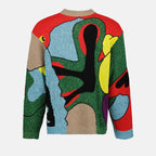 Knitwear Patterned sweater Kenzo Multicolor Man