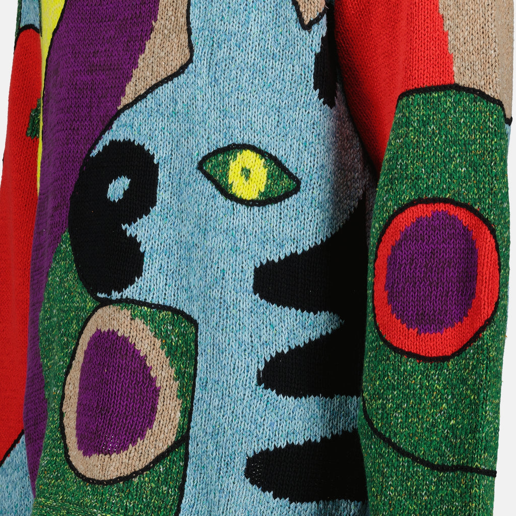 Knitwear Patterned sweater Kenzo Multicolor Man