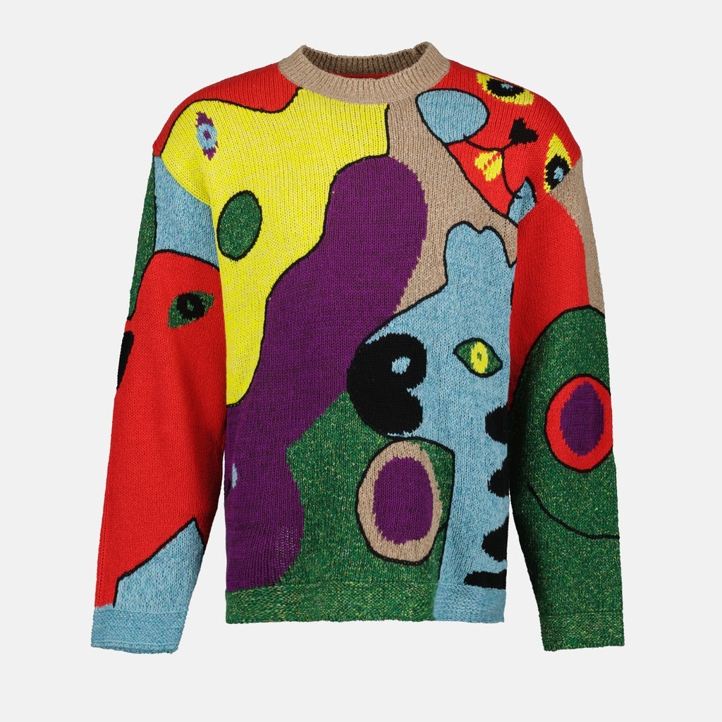 Knitwear Patterned sweater Kenzo Multicolor Man