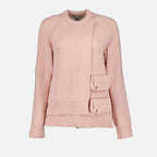 Maille Pull à poches Fendi Rose Femme