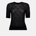Maille Pull ajouré Dolce & Gabbana Noir Femme