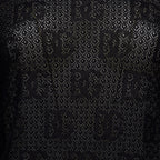 Maille Pull ajouré Dolce & Gabbana Noir Femme