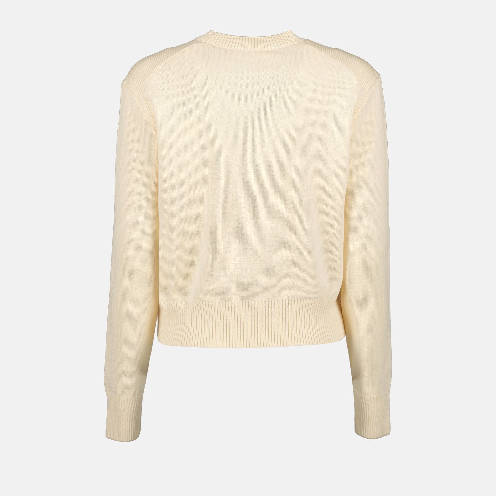 Maille Pull Ami de coeur Ami PARIS Beige Femme