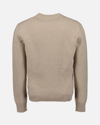 Prendas de punto Pull en cachemire Ami PARIS Beige Homme