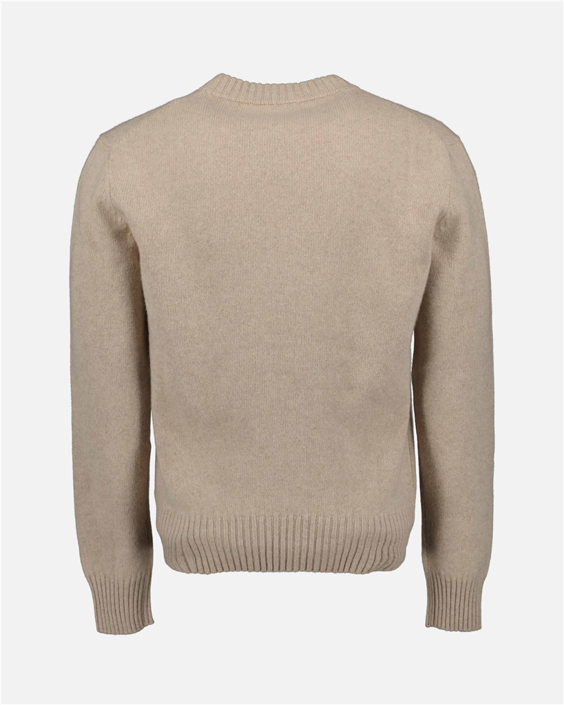 Maglieria Pull en cachemire Ami PARIS Beige Homme