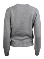 Maille Pull Ami de Coeur Ami PARIS Gris Femme