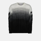 Maille Pull Arrow Brushed Off-White Noir Homme