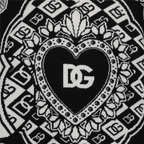 Maille Pull Bandana Dolce & Gabbana Noir Homme
