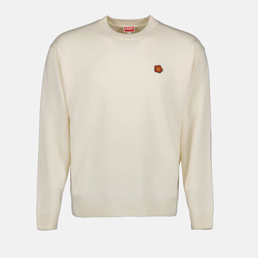 Sweatshirts Pull Boke Flower Kenzo Blanc Homme