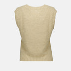 Knitwear Sleeveless sweater Maison Margiela Beige Women