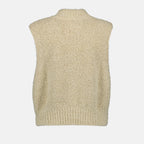 니트웨어 Pull sans manches Maison Margiela 베이지 Femme