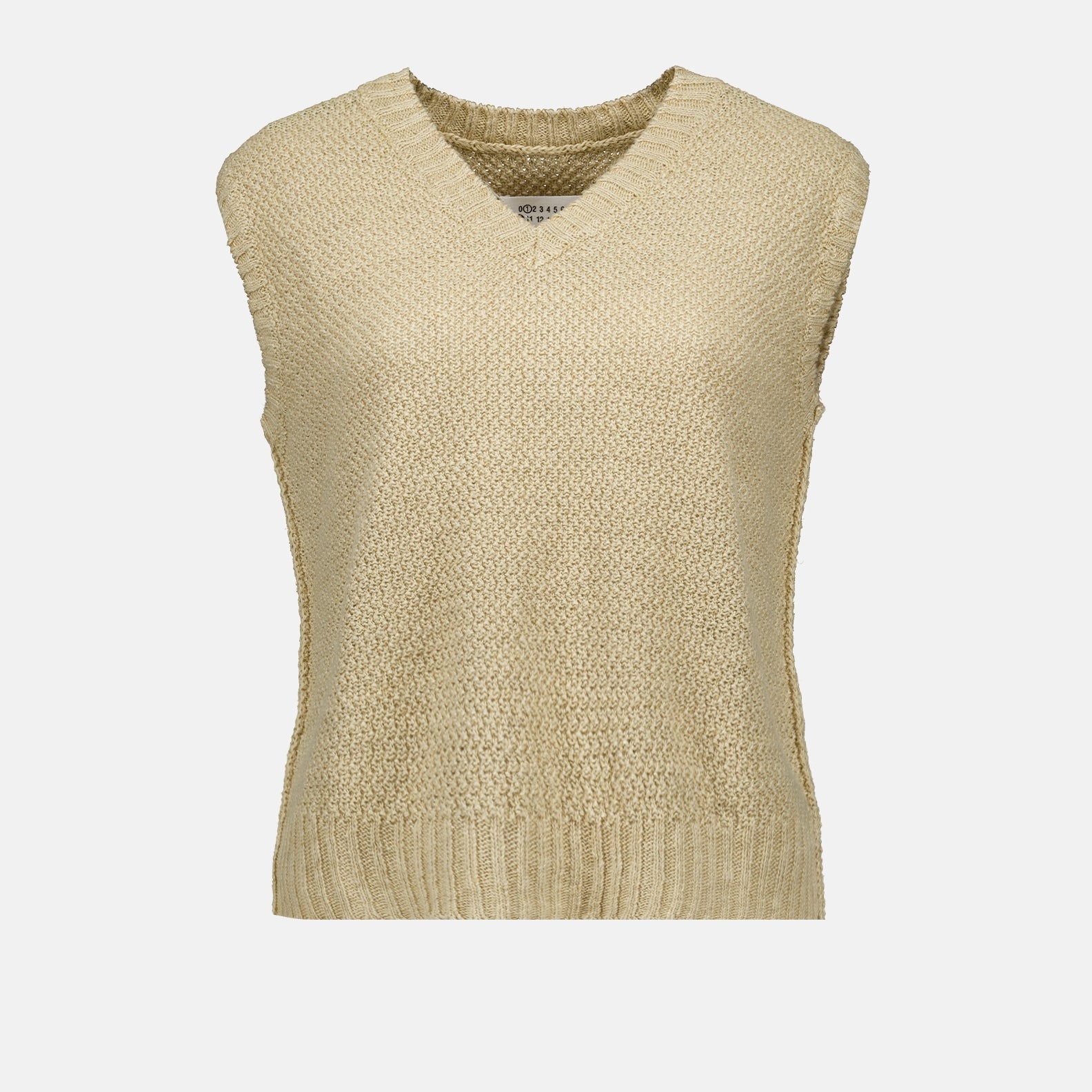 Knitwear Sleeveless sweater Maison Margiela Beige Women
