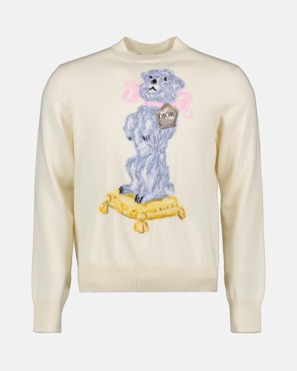 Knitwear Cashmere sweater Dior White Man