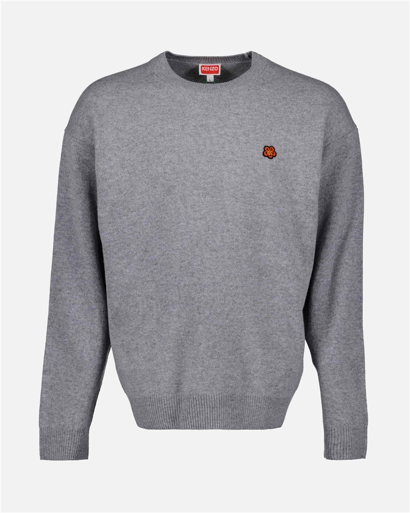 Malhas Pull Boke Flower Kenzo Cinza Homme