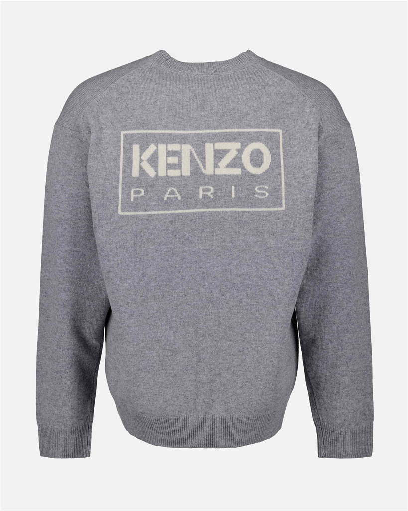 Maille Pull Boke Flower Kenzo Gris Homme
