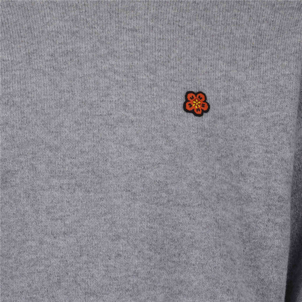 Malhas Pull Boke Flower Kenzo Cinza Homme